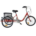 New design adult tricycle with basket/great adult tricycle with toddler seat/cute adult tricycle 3 speed 20